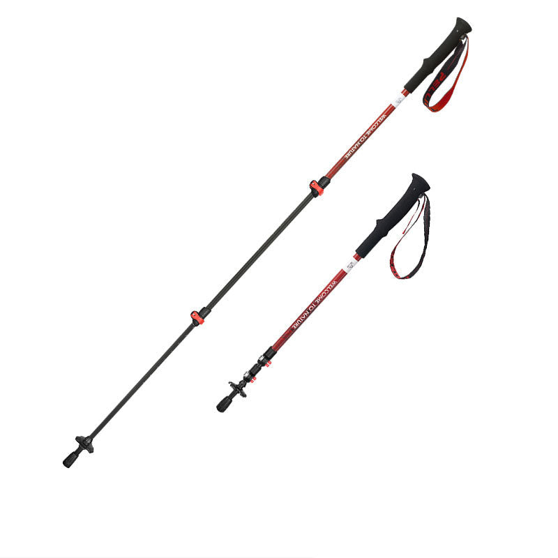 Carbon Fiber Folding Trekking Poles