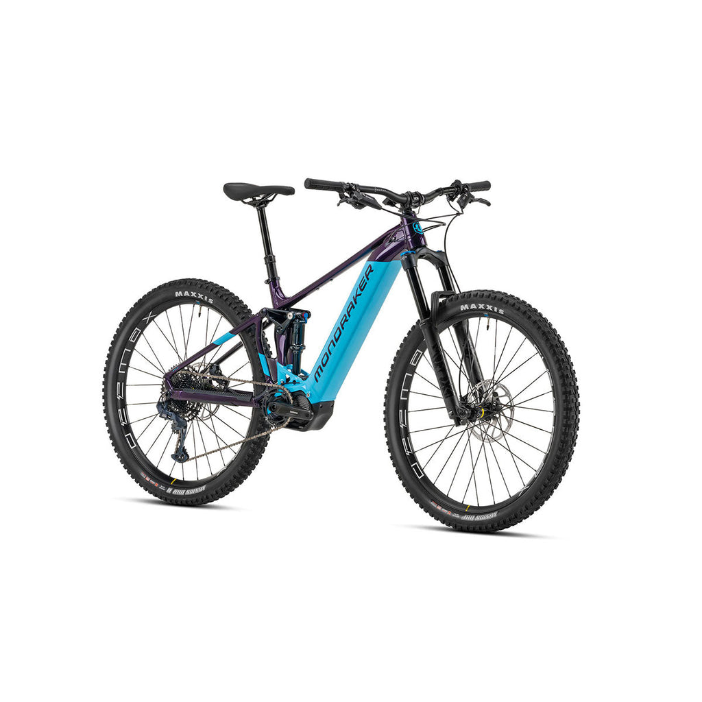 Mondraker DUSK R SE Electric Mountain Bike | Enduro e-MTB | Deep Purple-Light Blue
