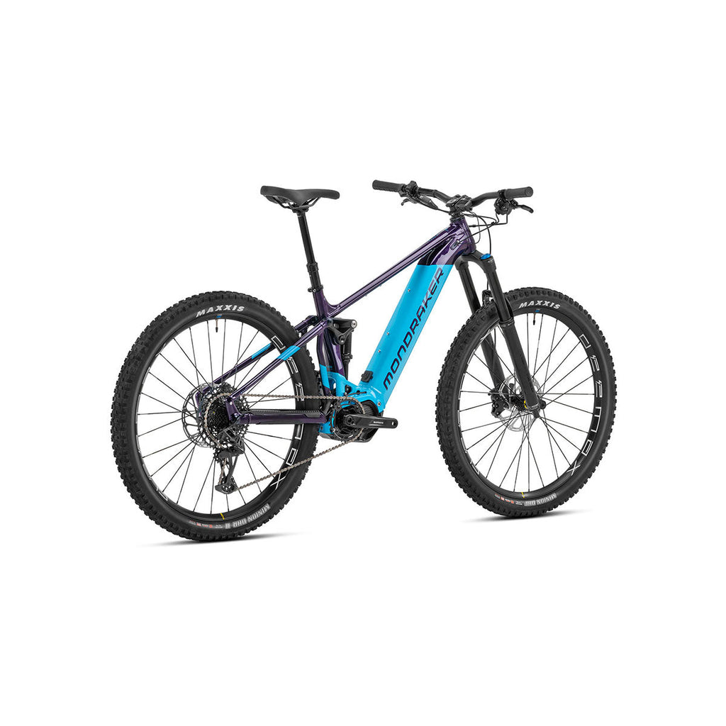 Mondraker DUSK R SE Electric Mountain Bike | Enduro e-MTB | Deep Purple-Light Blue