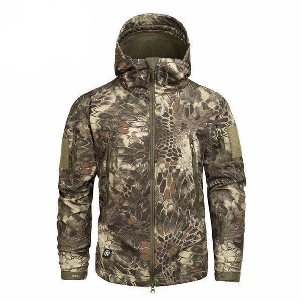 Camouflage Waterproof Tactical Jacket – Men's
