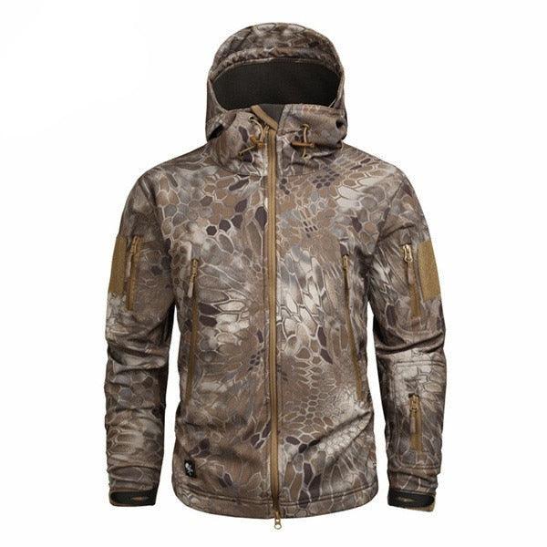 Camouflage Waterproof Tactical Jacket – Men's