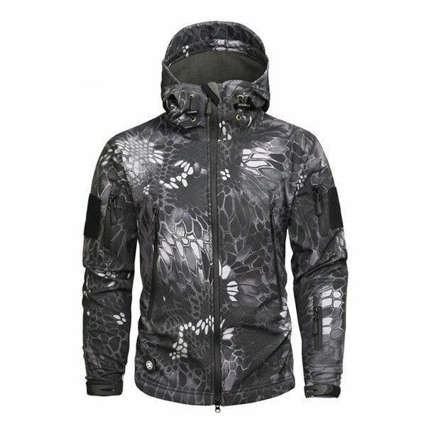 Camouflage Waterproof Tactical Jacket – Men's