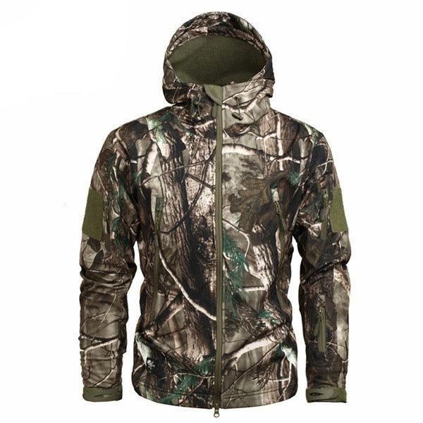 Camouflage Waterproof Tactical Jacket – Men's