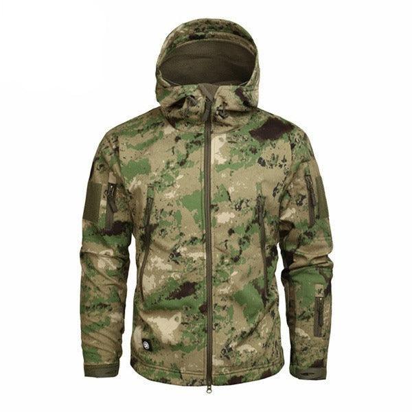 Camouflage Waterproof Tactical Jacket – Men's
